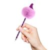 6 Pcs Halloween Pen Pumpkin Ballpoint Pen Smooth Writing Pen 0.7mm Oil Pen Pompoms Ballpoint Pen School Office Supplies