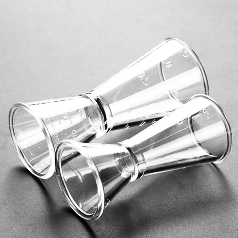 Transparent Ounce Measuring Cup Double-headed Cocktail Jigger Milk Tea Shop