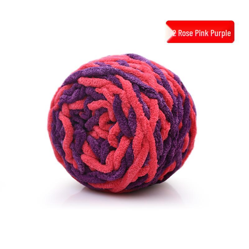 Ice Bar Chunky Soft Yarn for Hand-Knitted Scarves, Crochet Hooks, Slippers, and DIY Projects for Men and Women
