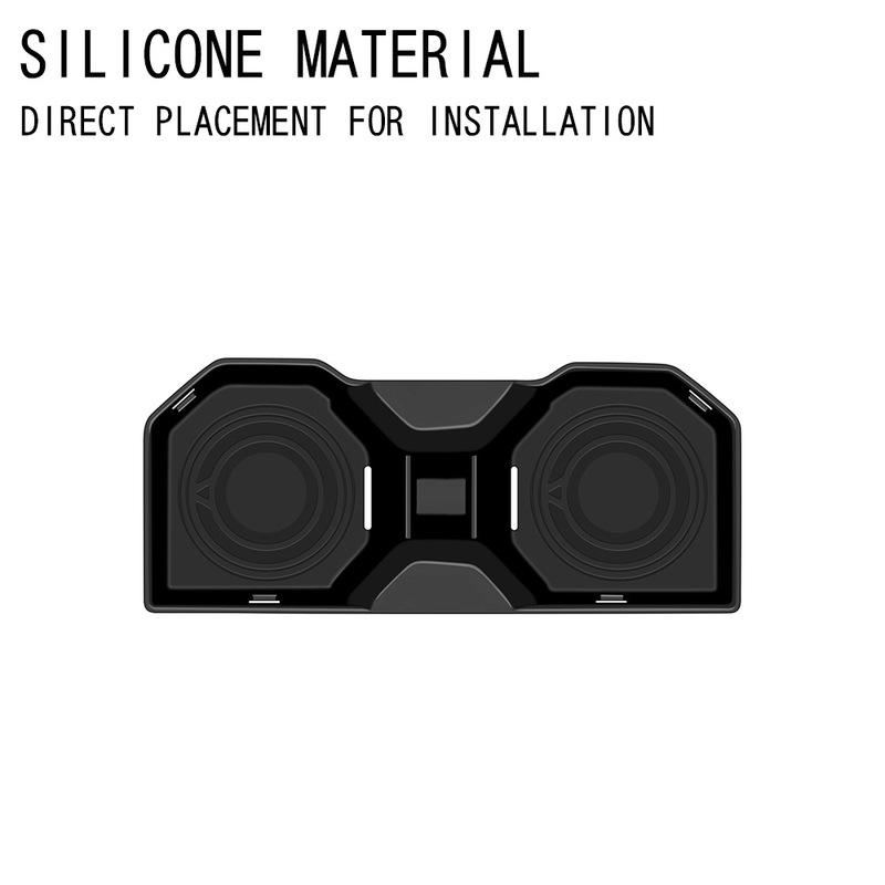 For2026 Toyota RAV4 Silicone Center Console Cup Holder Pad Anti-Collision Anti-Noise Accessories Left/Right Hand Drive Universal