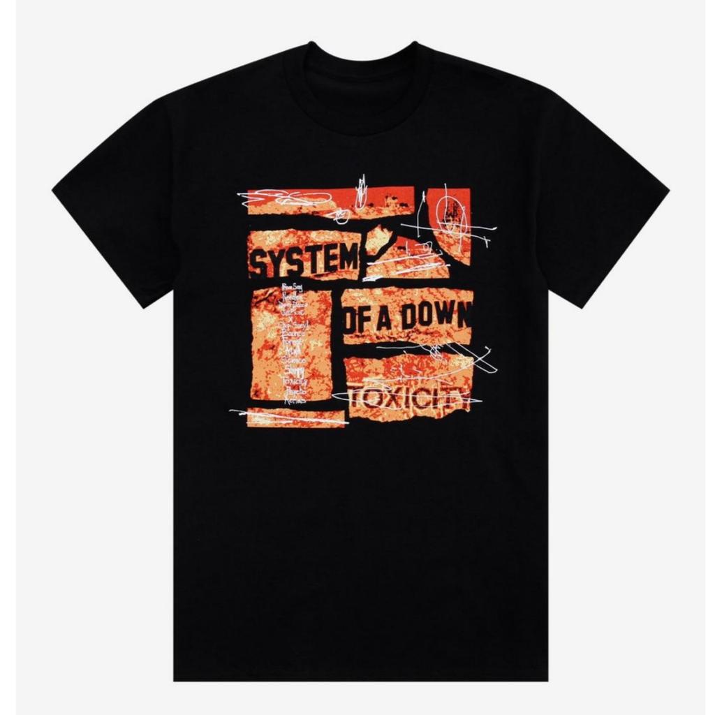 Fit System of A Down Cotton Band Shirt Unisex Summer Short Sleeve Fashion Brand Tee Luxury Casual Vintage
