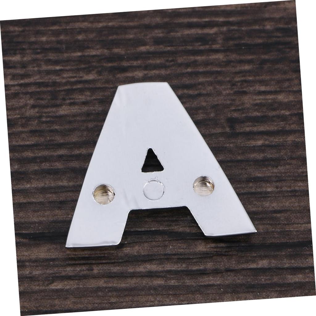 Totority Metallic Alphabet Stickers for Car Slings, Waterproof, No Remains,