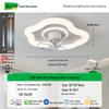 Nordic Minimalist LED Ceiling Fan Light for Master Bedroom