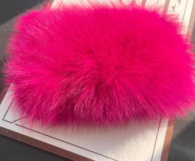 Fashion Lady Real Fox Fur Scarf Girls Warm Soft Knit Good Elastic Real Fox Fur Headband Brand Genuine Fox Fur Ring Scarves