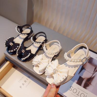 2024 Sommer Neue Kinderschuhe Lässige Sandalen mit weicher Sohle und offenen Zehen Designer Prinzessinnenkleider Schuhe Kinder Freizeitschuhe Zapatos