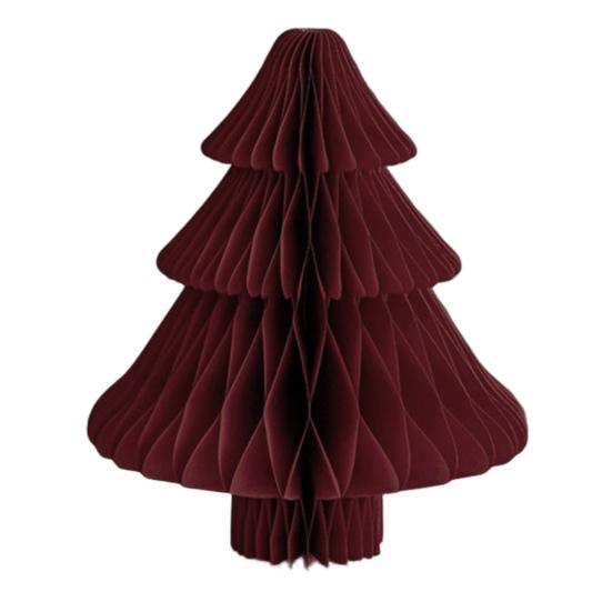 Honeycomb Paper Christmas Tree 3D Foldable Accordion Xmas Tree Winter Tabletop