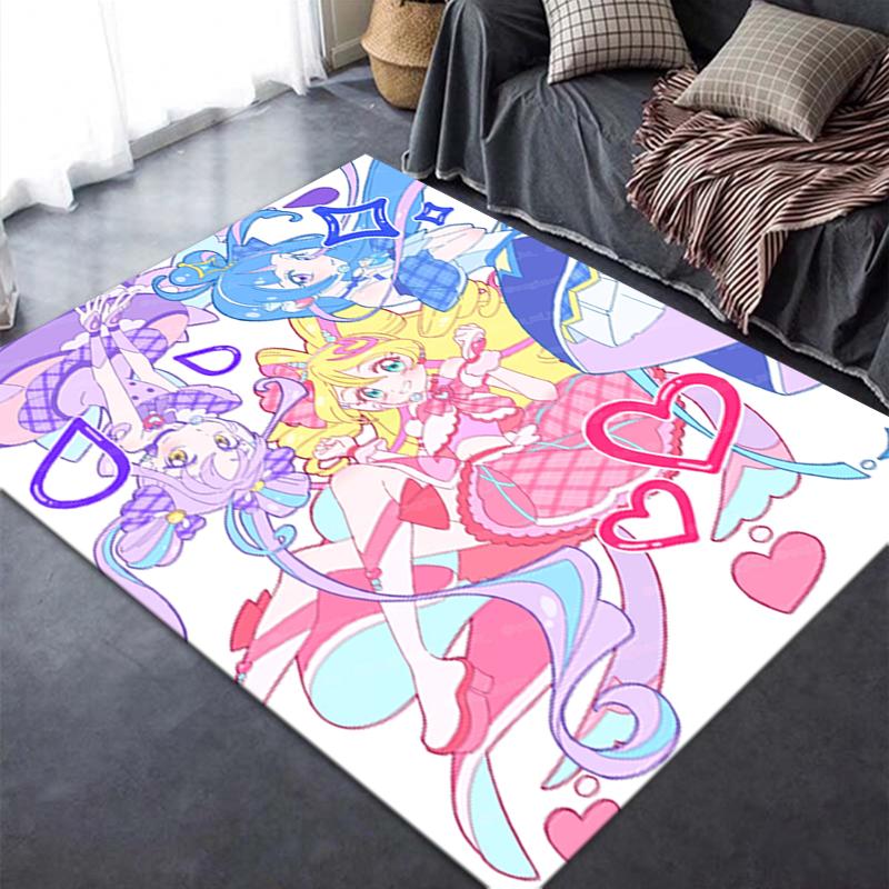 2025 New Pretty Cure Carpet Rug for Living Room Bedroom Home Sofa Decoration,Kids play Non-slip Floor Mat121