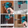 High-Power Handheld Brushless Electric Drill with Detachable Design and Wireless Lithium Battery