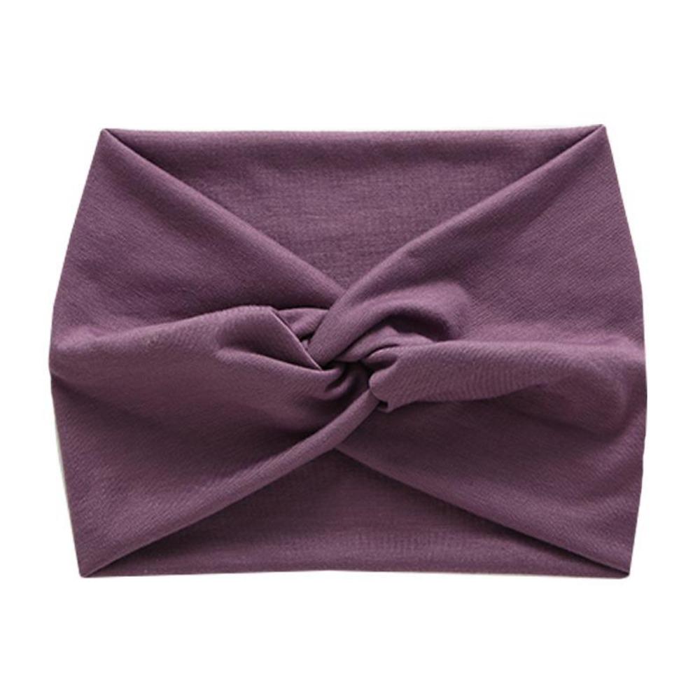 Europe and The United States New Wide Hair Band Women Sports Cross Headband Yoga Elastic Headband Hair Accessories Wholesale