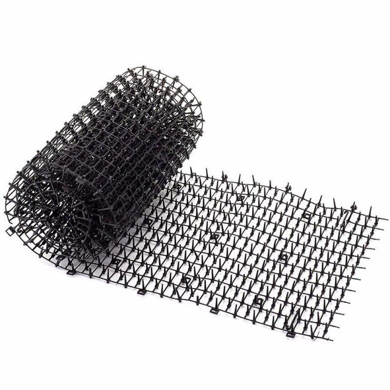 Cat Scat Mats plastic anti-cat prickle Thorn pentru a proteja plantele și  florile, Pisici cuie gard de protecție pentru gradina