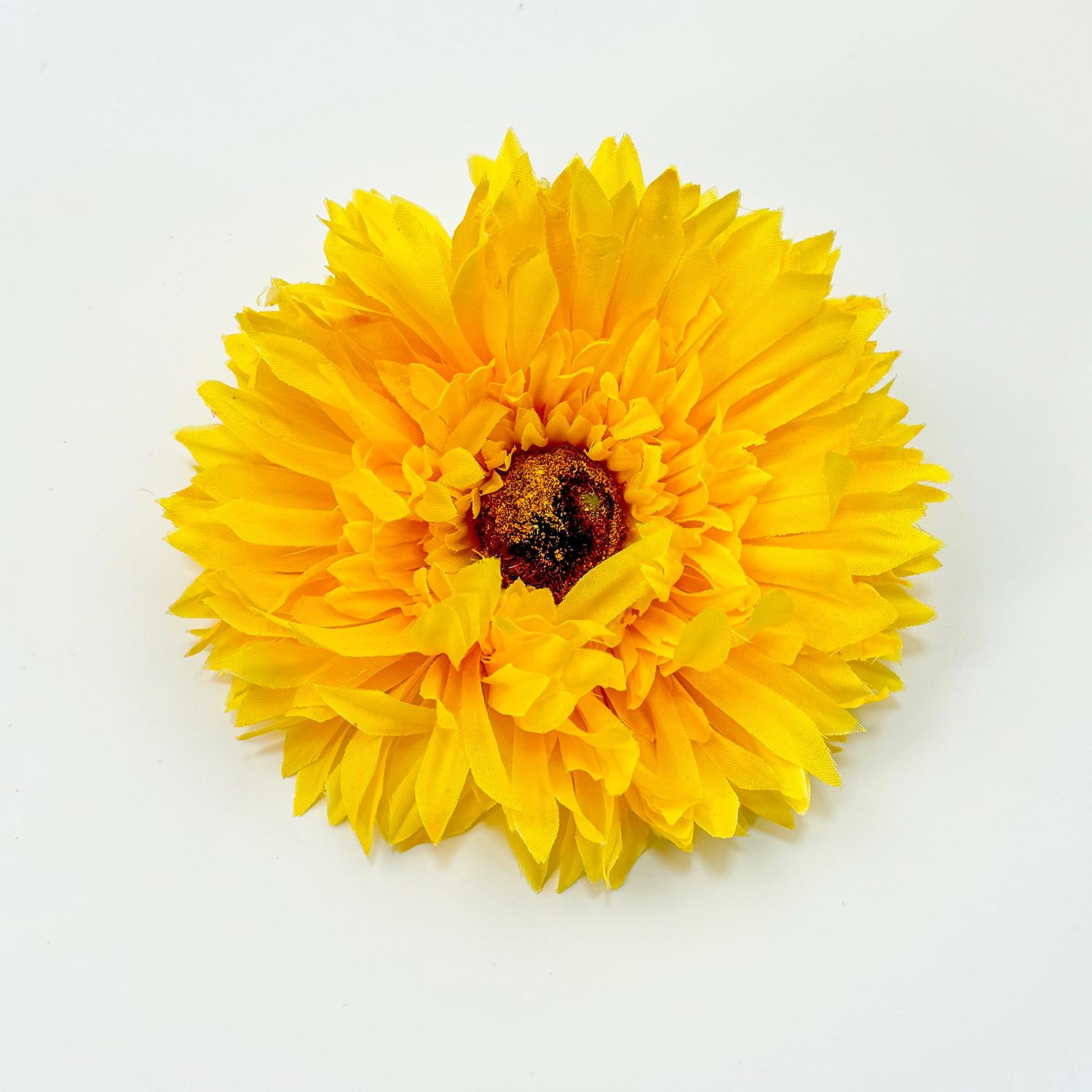 

1 шт. Заколки для волос в виде подсолнуха, головной убор, аксессуары для волос для невесты, подружки невесты, свадебной вечеринки, украшение для волос в виде искусственного цветка