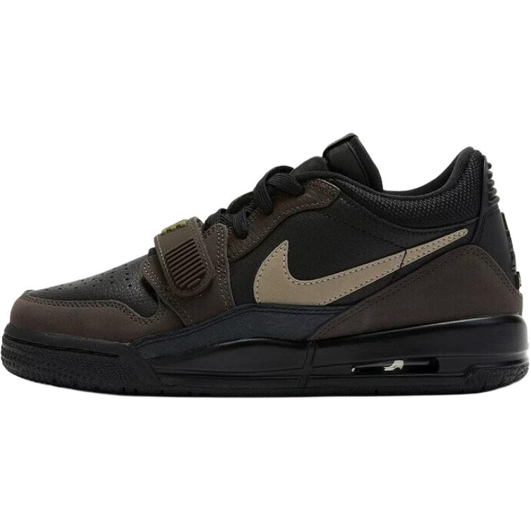 Air Jordan Legacy 312 Low GS Nero Kaki Marrone Barocco Sneakers Bambino Kaki-Marrone Barocco CD9054-003