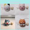 Wealth Plus Wooden Fish Stress Relief Toy With Handcrafted Design For Office Decor And Giftgiving