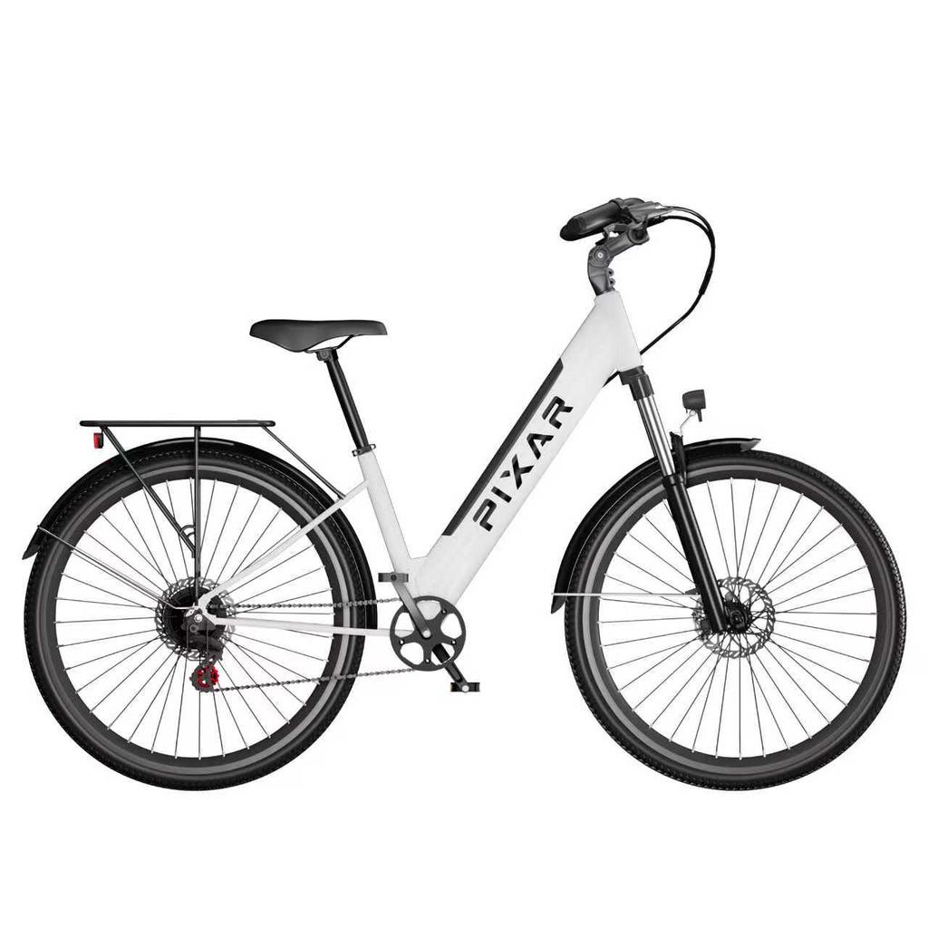 Electric Bike Pixar 27.5" 250W Motor Top Speed 25km/h 10.4AH Max Range 80Km Load 120Kg 7 Speed