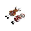 Creative Cloth Snowman Tree Pendant Elk Santa Claus Merry Christmas Ornament Decorative Hanging Christmas Decoration Xmas Gift
