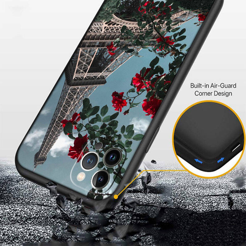 MH128 Paris Eiffel Tower Case for Samsung A06 A35 A25 A24 A15 A05S A05 M55 M35 M15 A02 A12 A13 A10 A16 A20 A30 A22 A31 A32 A33 A42 A50