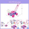 Colorful Plastic Electric Bubble Cart All Automatic Bubble Blower Toy For Children