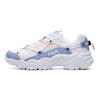 Fila Cat Paw Fabric Synthetic Leather Tpu Trendy Versatile Low-Top Casual Shoes Women sneaker White Blue Pink F12W114111FFL