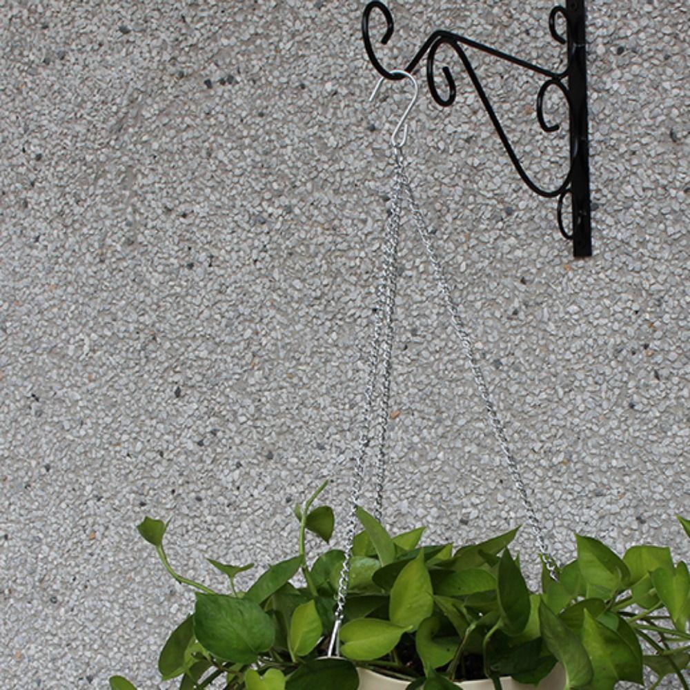 Bird Hanging Flower Basket Brackets Black Wall Mounted Plant Hanger Garden Plant Hanger Hook