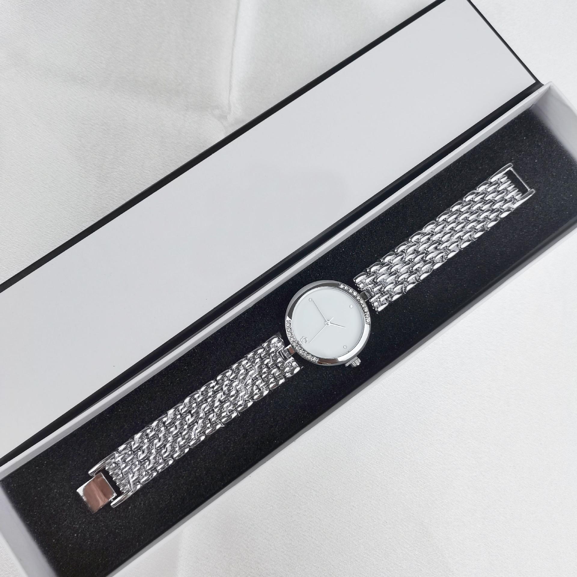 Xiaoxiangfeng Women S Watch Fashion Trend Diamond-Encrusted Student Quartz Watch Round Women S Watch