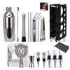 Stainless Steel Bartending Set Self-Learning Cocktail Shaker Shaker Shaker Shaker Tool Shaker Bar Shaker