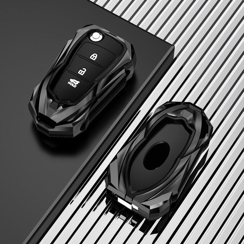 

Car Flip Key Case Cover Shell For Hyundai Elantra Solaris I30 I35 I40 IX35 Sonata Santa Fe Tucson Verna Celesta Accent