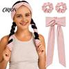 Hair Care Accessories for Women 2-in-1 Heatless Curling Headband Women, Overnight Curlers with 2 Scrunchies Sleep, Flexible Gift Girlfriend