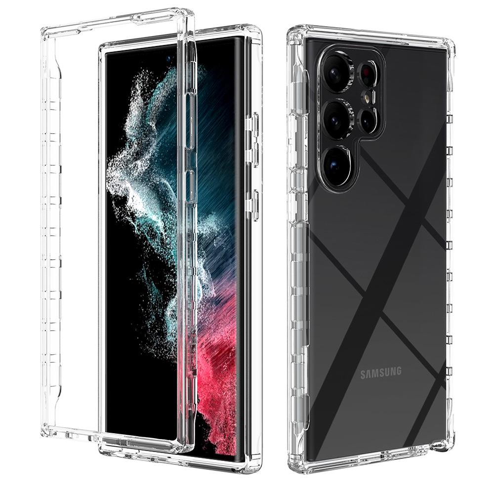 Clear Gradient Phone Case for Samsung S24, S23FE, S23, S23 Ultra, S22, S21, S20FE
