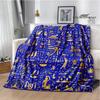 3D Egyptian Pharaoh Oracle Black Cat Printed Blanket Warm Flannel blankets Home bed linings blankets for beds Birthday Gift