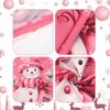 Christmas Pink Throw Pillow Cover Cushion Cover Christmas Decorations for Home 2026 Bedroom Room Navidad Natal Gifts New Year