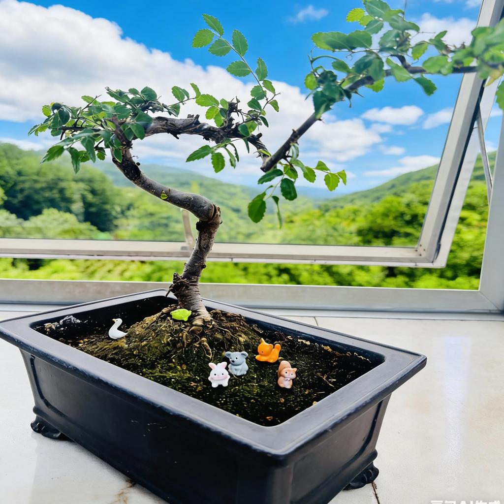 15 Animal Zodiac Cute Small Miniature Miniature Landscape Garden Planter Creative Small Perfect Gift Figurines, Ornaments, Resin, Animals, Figurines,