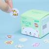 Cute Waterproof Kids Bandages Cartoon Breathable Round Mini Vaccine Wound Plasters for Baby Injection Care 100pcs/20pcs