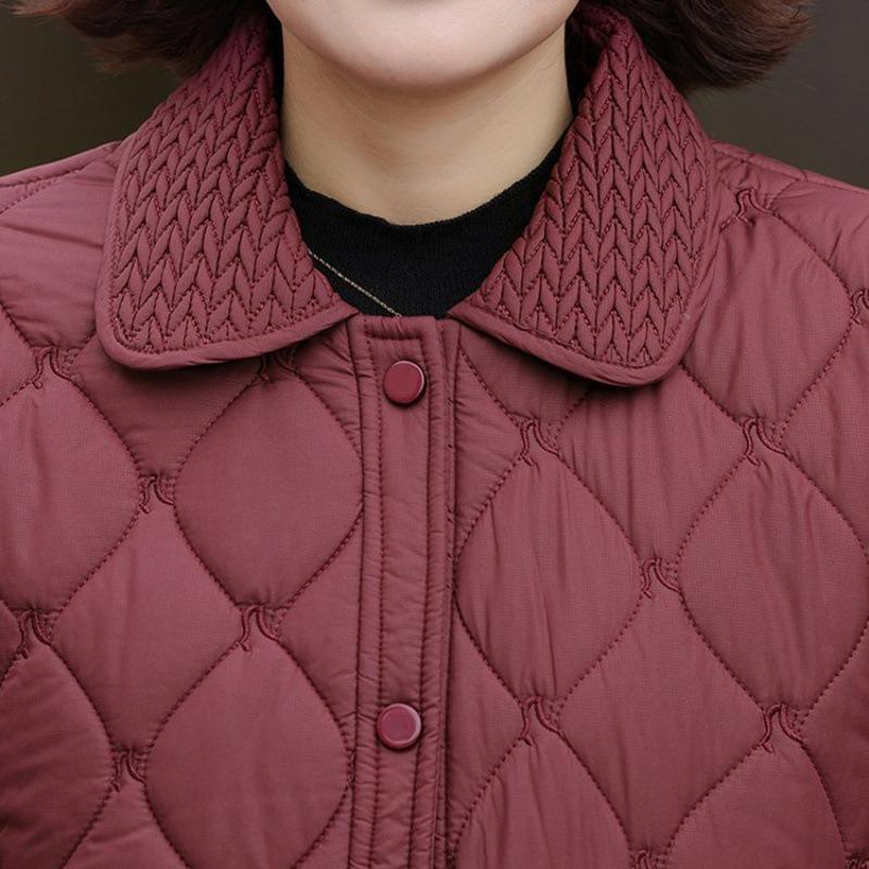 Autumn and Winter Down Padded Jacket Top Small Padded Jacket Winter Padded Jacket Embroidered Padded Jacket