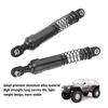 RC Shock Absorber Set Aluminum Alloy Metal 85mm RC Damper Set with Spring Replacement for SCX10 1/10 RC Car Model Black