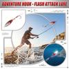 Folha Falsa Biomimética Glitter Lançamento de Longa Distância Placa Ferrosa Sub-Estrada