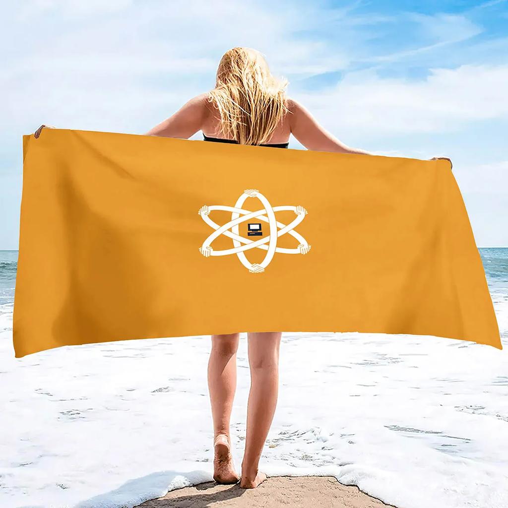 Minimalism Beach Towel,Plush Oversized Beach Towel,Large Summer Swim Towel,Travel Blanket Vacation Essentials Lounge Chair Cover