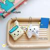 Funny Toilet Plush Keychain Cartoon Teeth Paper Roll Poop Stuffed Doll Pendant Car Key Ring Backpack Bag Decor Kid Gift