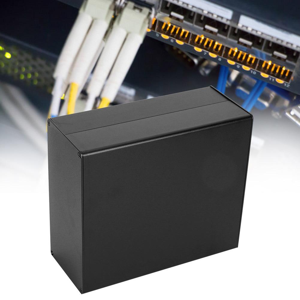 Carcasă din Aluminiu Cutie de Juncțiune PCB Accesoriu Placă de Circuit Negru Nisipos pentru GPRS