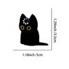 "Loading" Loading Black Cat Enamel Pin Lapel Pins Multifunctional Cat Brooch Metal Creativity Backpack Badge