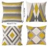 No Fading And No Fraying Geometric Pattern Cushion Cover Decoration Choice Home Decor Cushion Pillow