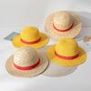 Men Hat Japanese Stable Anime Cartoon Cosplay Sun Protection Straw Cap Headwear