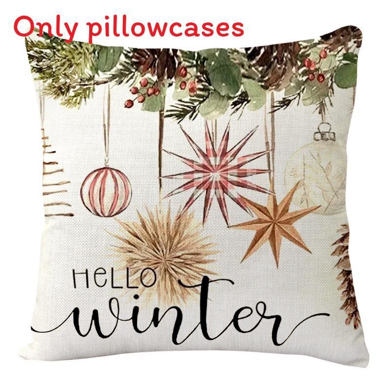 

Рождественская наволочка, подушка, Санта Клаус, наволочка, диван, дом, Рождество, домашний декор, подарок Style I