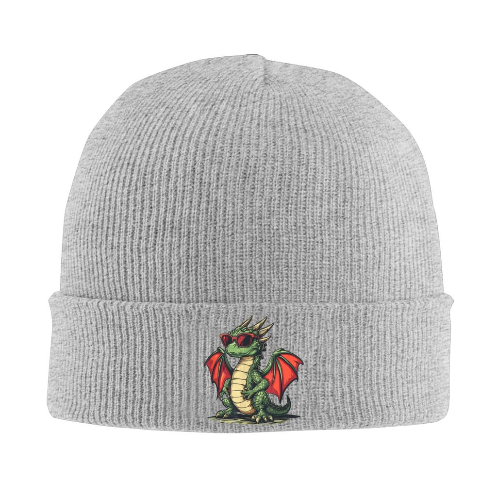 Epic Statement with This Dragon in Bold Shades Knitted Hat Beanie Hats Kpop Warm Adult Bonnet Hats Autumn Design Cool Caps