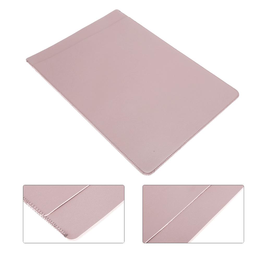 Laptop Case Various Colour Microfibre Faux Leather Double Layer Laptop Sleeve for OS X 15.4in