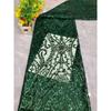 1/3Yards Luxury Sequin Beaded Lace Fabric Embroidered Tulle Mesh Fabric for Wedding Dress Evening Gown Bridal Party DIY Sewing