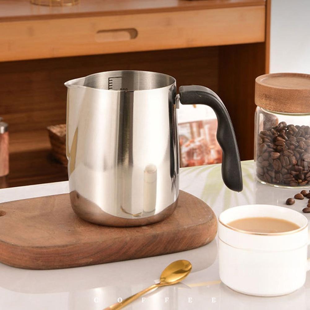 Professional Coffee Pitcher For Barista Coffee Pitcher Milk Frothing Jug Latte Art Pitcher Defined Spout Design