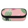 Pen Case Roomy Interior Wear Resistant Polyester Secure Zipper with Mesh Pocket Removable Divider and Pen Slots for Students