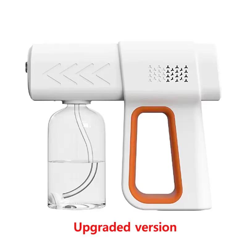 380ML K6PRO Wireless Electric Nano Sprayer Fogging Disinfection Gun Blue Light  Sprayer Household Atomization Sanitizer Machine