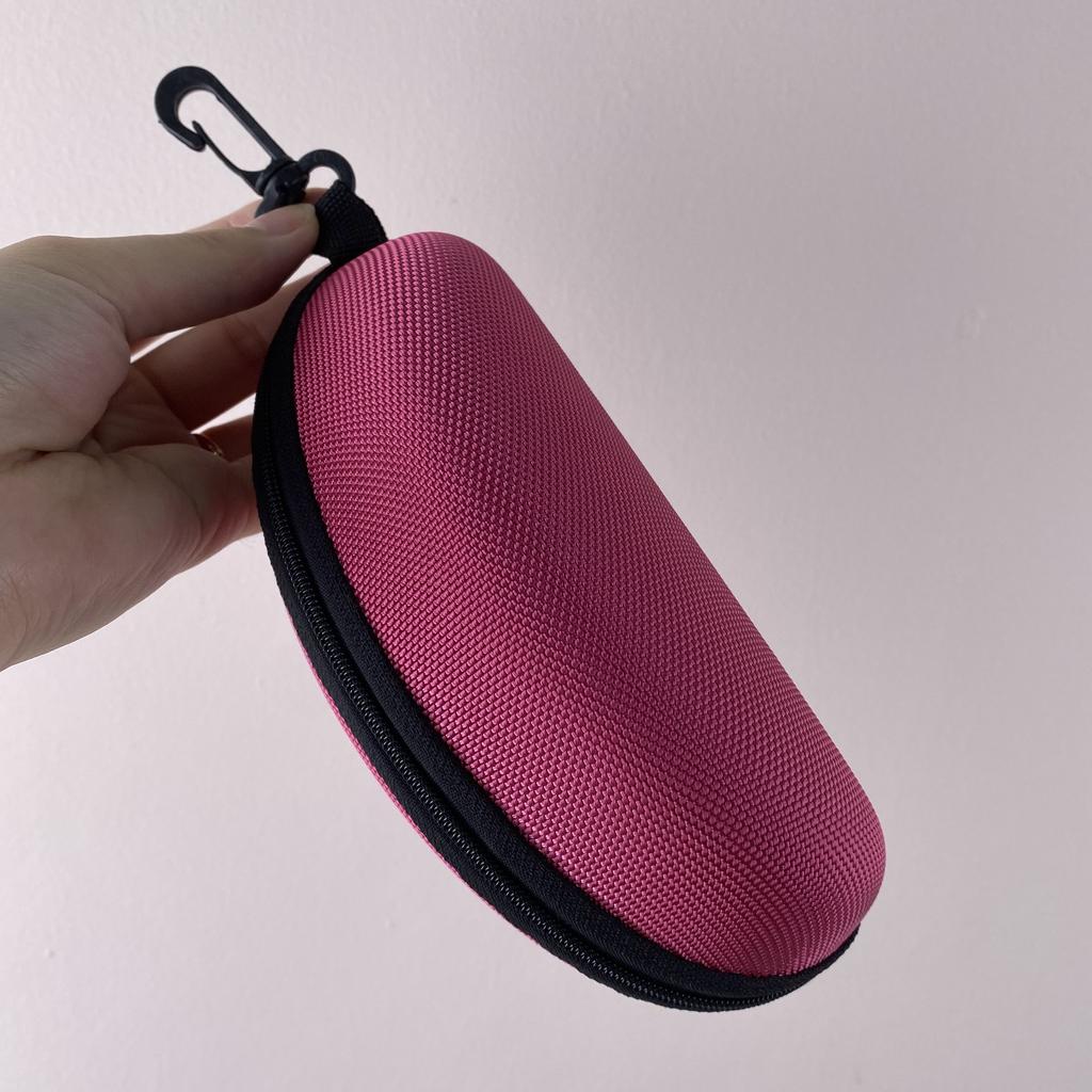 Oxford Cloth Large Eyewear Case Sunglasses Zipper Storage Box Adult Portable Sports Sunglasses Case Backpack Accessories