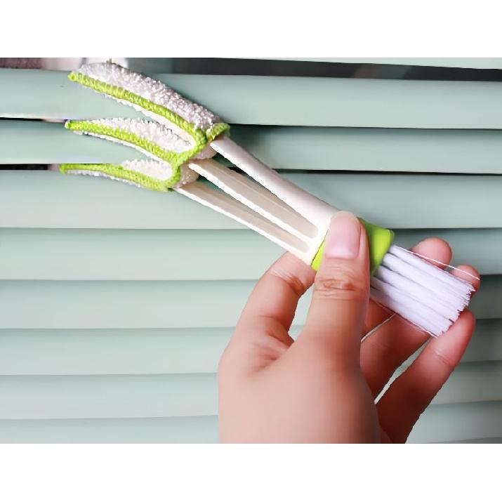 

Car Air Conditioner Vent Cleaning Brush Car Interior Dust Removal Cleaning Tool Car Gap Dust Brush Fan blade brush: 1 piece